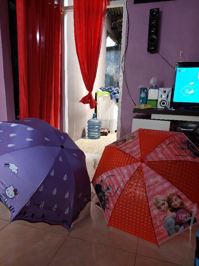 Payung Lipat Motif Hello Kitty Nf-417