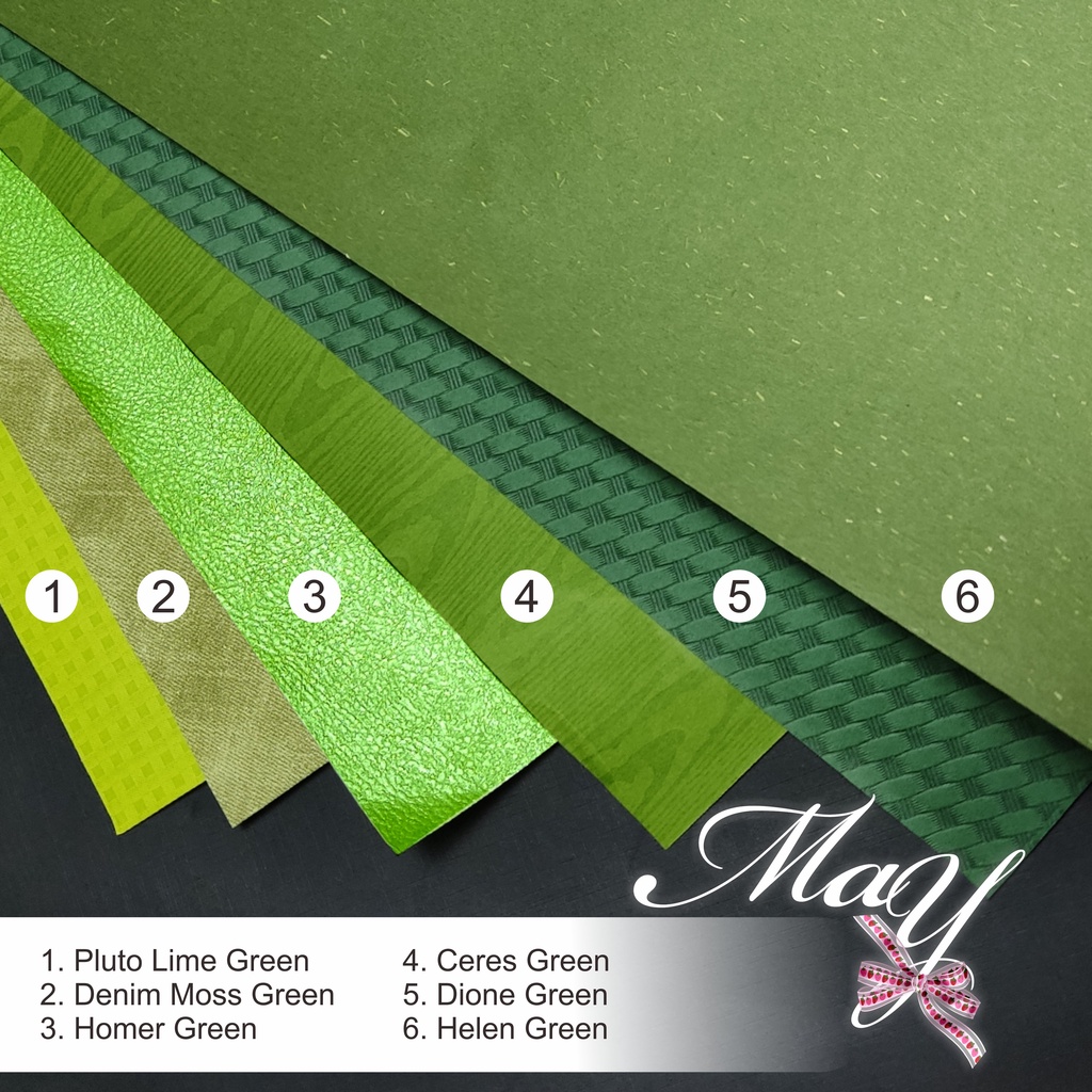

Kertas Fancy Paper Textur warna HIJAU / GREEN Premium