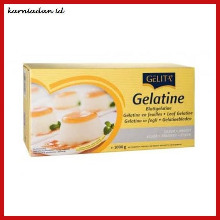 

RAGA-RAGA- GELATINE SHEET GELITA SILVER / GELATINE LEAF LEMBARAN (PER 5 LEMBAR) -GNIDUP-NAHAB.