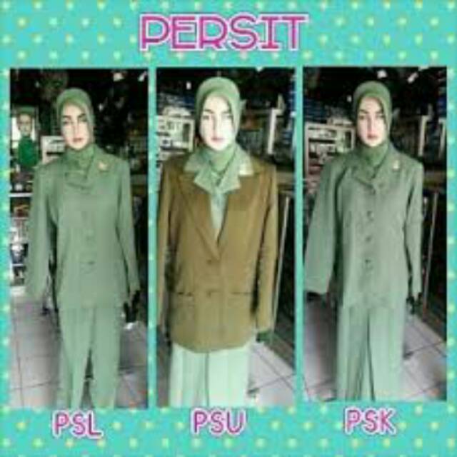 Baju psk persit bahan sritex pusat