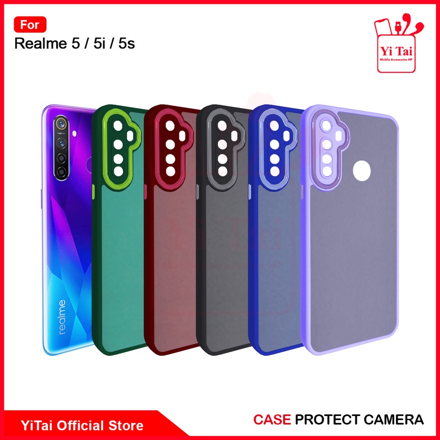 YCO2 CASE YI TYAI PROTECT KAMERA REALME C20 C11 2021 REALME 5 5I 5S - BDC