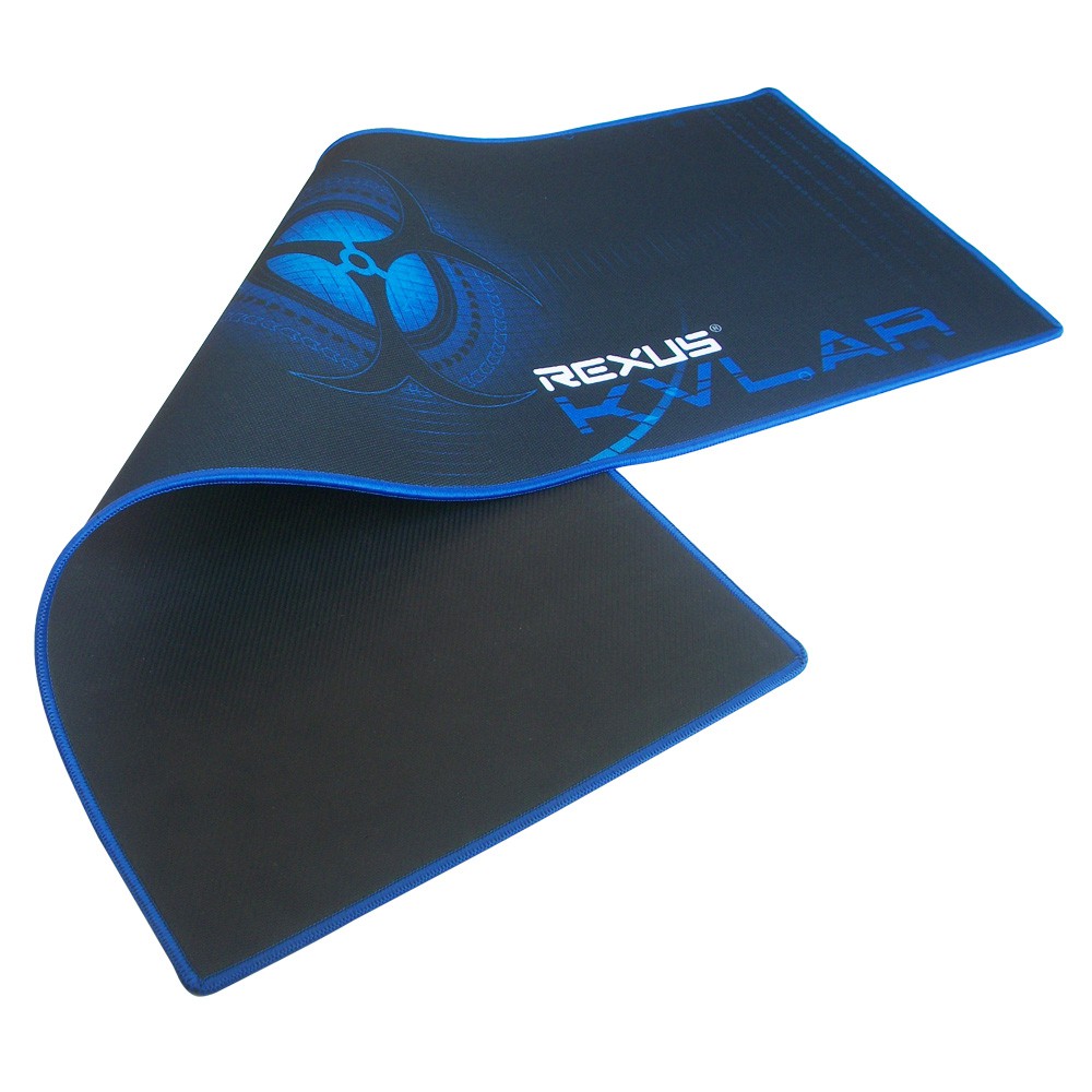 Trend-Rexus Mouse Pad Gaming KVLAR T1 Lebar 80 x 30 x 0,3cm – Hitam/Biru