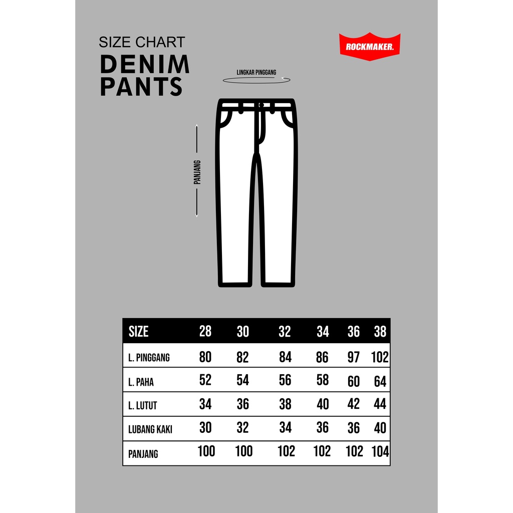 ROCKMAKER CELANA DENIM SELVEDGE ACCENT BARLEY