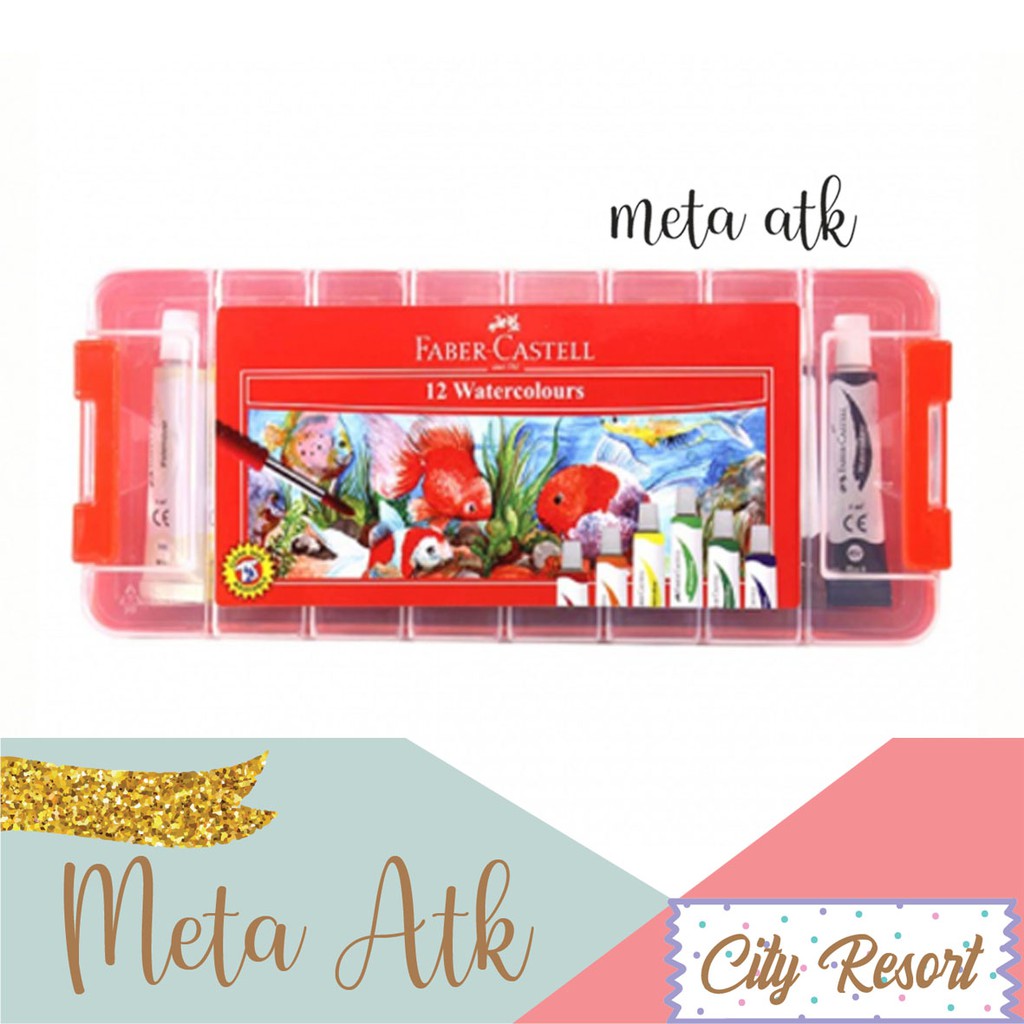 

Cat Air Watercolos Faber Castell 12warna Mika (121004P)