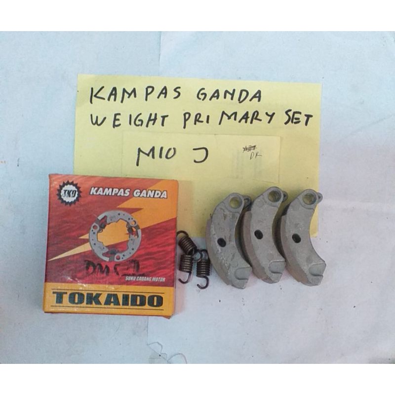KAMPAS GANDA WEIGHT PRIMARY SET YAMAHA MIO J TOKAIDO BAGUS BERKUALITAS