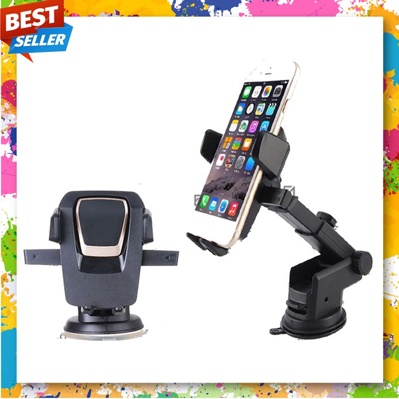 ORIGINAL HOLDER HP MOBIL HD-09 Bisa Berputar 360 Mount Handphone KUAT