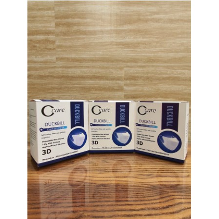Masker Duckbill Earloop 3Ply Dewasa Disposable Mask 3 Ply Masker Wajah - C Care