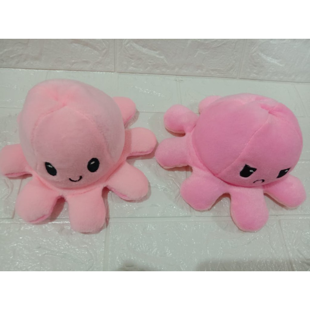BONEKA GURITA BOLAK BALIK/BONEKA GURITA LUCU/BONEKA REVERSIBLE OCTOPUS CUMI GURITA SOFT YELVO