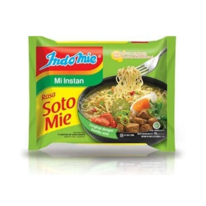 

Indomie kuah rasa Soto