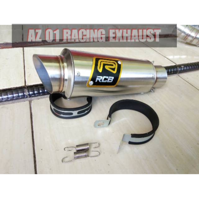 Silencer rcb stainlees knalpot rcb - silencer only