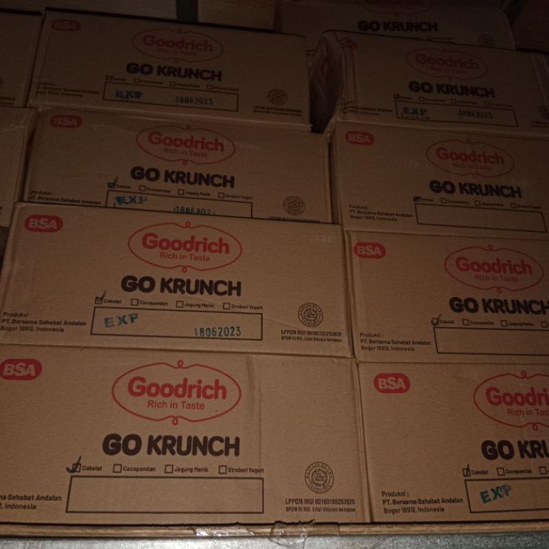 Jual Goodrich Go Krunch 1 kg ( Dusan ) Shopee Indonesia