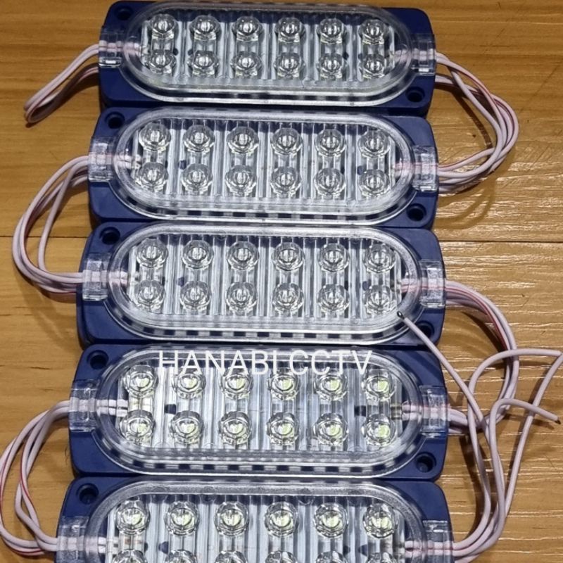 Lampu Led Ultrasonic 12 Mata 12V