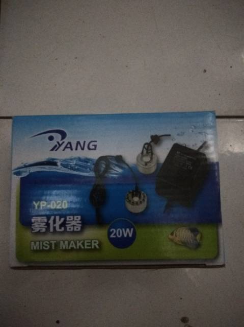 Aquascape mesin pembuat kabut mist maker YANG