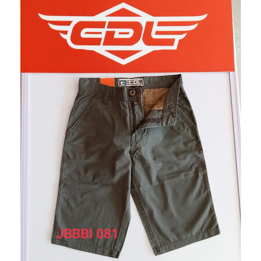 gof CDL By CARDINAL CELANA OFFICER Celana Pendek Casual Chino Pockets Slimfit Original Katun Bermuda