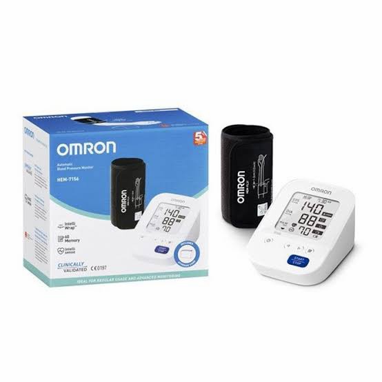 New Alat Ukur Tekanan Darah Digital Tensi Omron HEM-7156