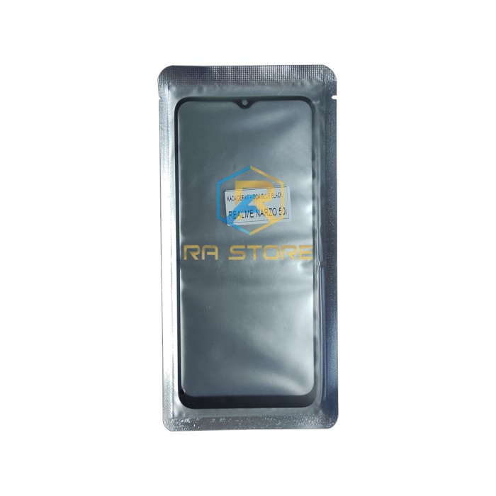 KACA LCD + LEM OCA REALME NARZO 50i RMX3235 KACA DEPAN KACA TOUCHSCREEN KACA TS TC ORIGINAL
