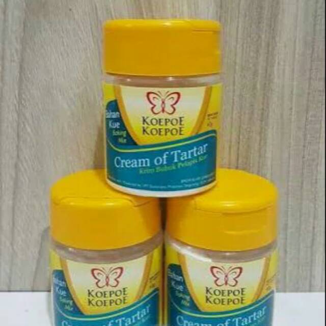 

43gr Cream Of Tar Tar KOEPOE Kupu Bubuk Pelapis Kue