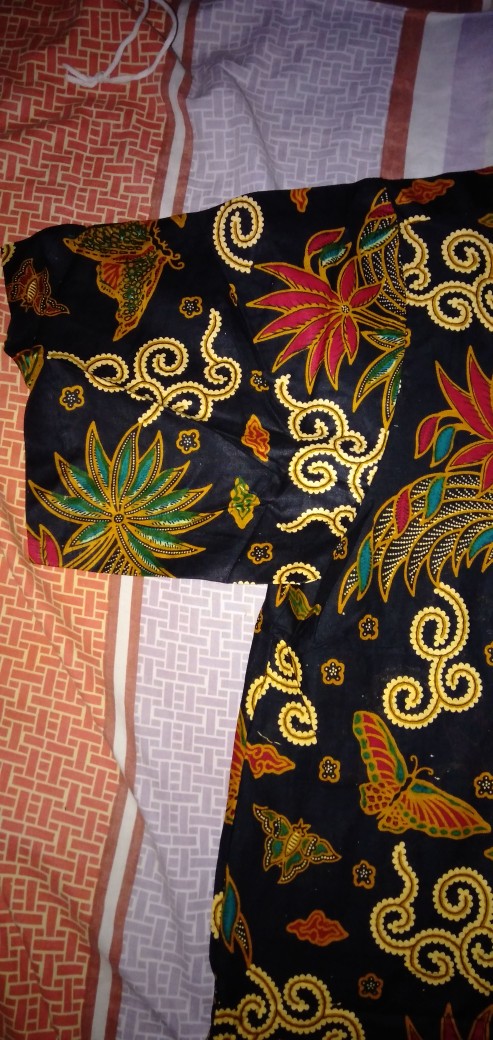 Kemeja Pria Batik Jumbo Big Size 4l-5l Baju Hem Batik Pria Ukuran Besar Seragam Batik Nbl
