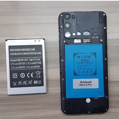 baterai mcom bellphone typ android rino 5 pro double power