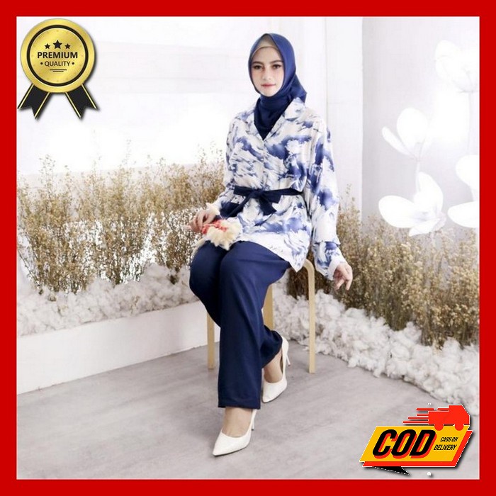 Sauna_Fashion.Id / One Set Setelan Polos Wanita Terbaru 2021 // Setcel Wanita Model Korean Style Pak