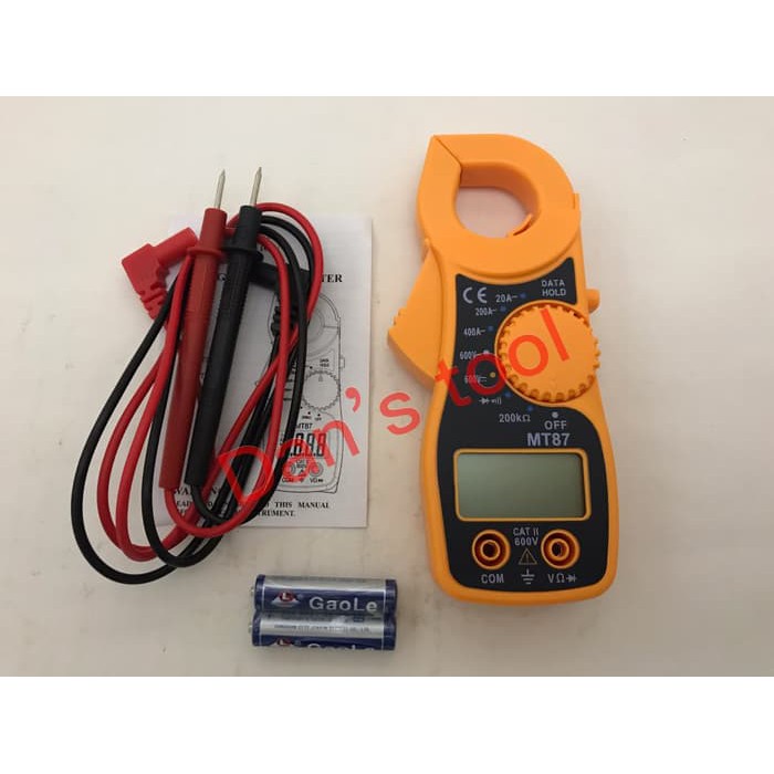 Tang Ampere Digital Model MT87 / Digital Clamp Meter