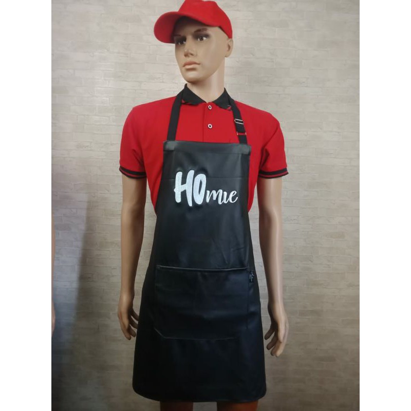 Celemek apron anti air waterproof,celemek barista ,celemek barbershop,celemek kitchen,