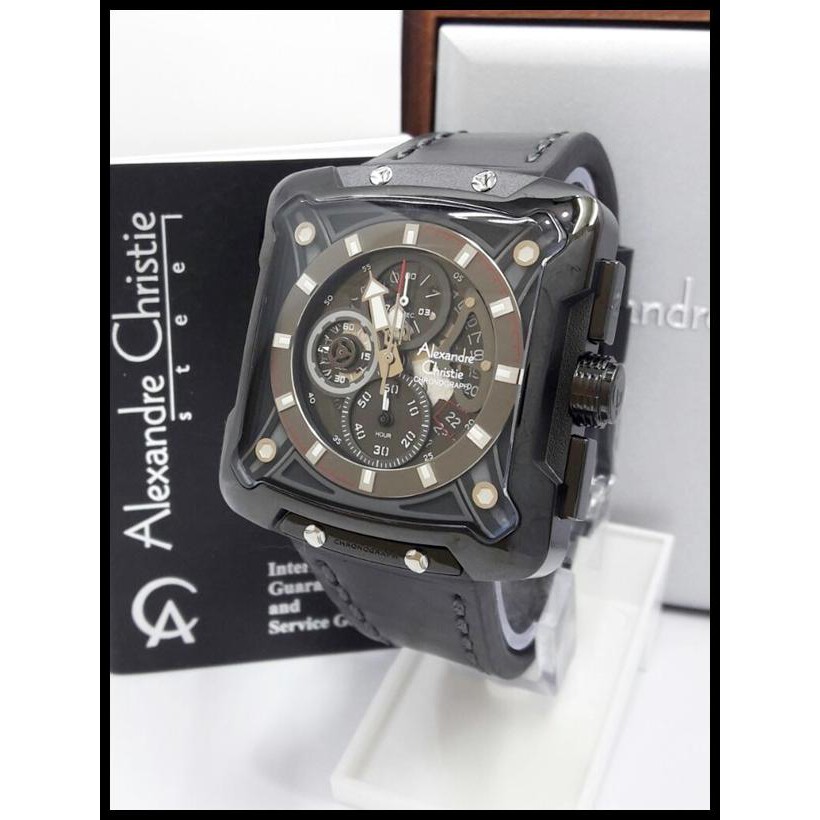 XTKT JAM TANGAN PRIA ALEXANDRE CHRISTIE ORIGINAL AC 6465 MC FGYRD TW7N