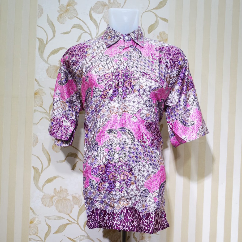 KEMEJA BATIK PRIA KEMOJANG DUSTY