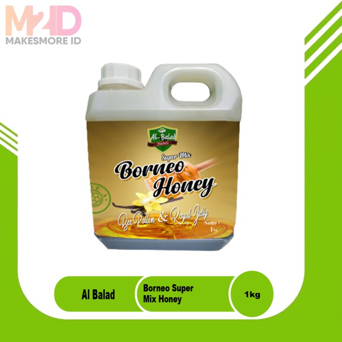 

Madu Super Mix Borneo 1kg | Madu Kalimantan Plus Propolis