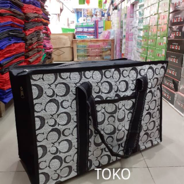 TAS BAHAN KECIL LEBAR ( 29 X 36 X 20 ).