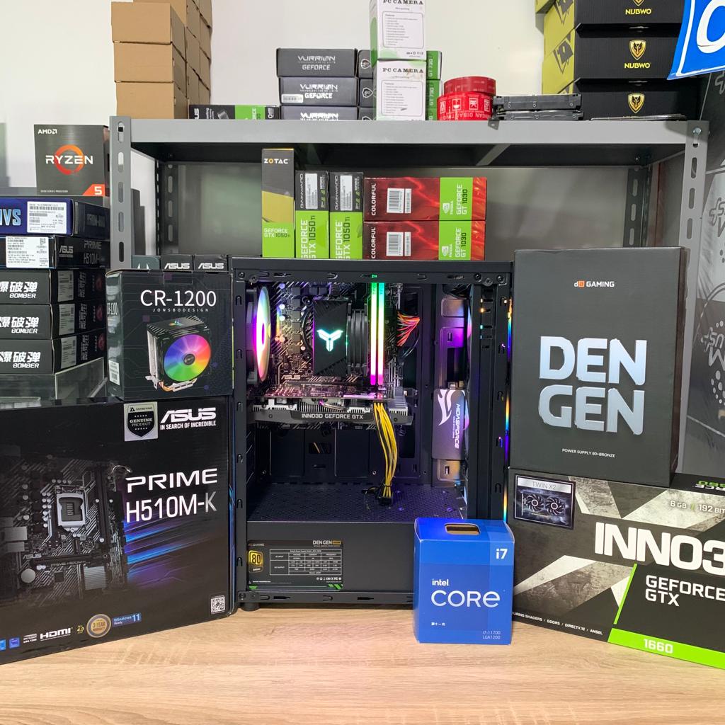 PC GAMING / DESIGN / LIVESTREAMING DDR4 I7 11700F / 16GB / RTX 3050 8GB