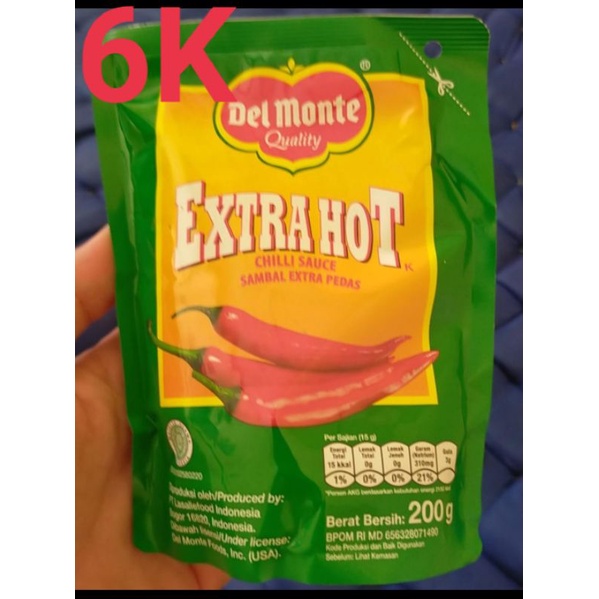 

saos sambal delmonte 200g