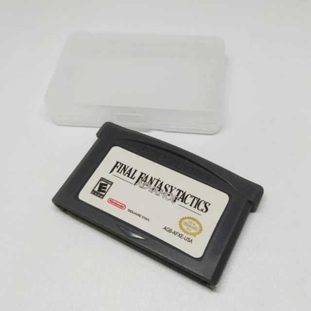 Kaset Gameboy Advance Final Fantasy Tactics Nintendo DS lite NDS Cartridge Game Boy Retro
