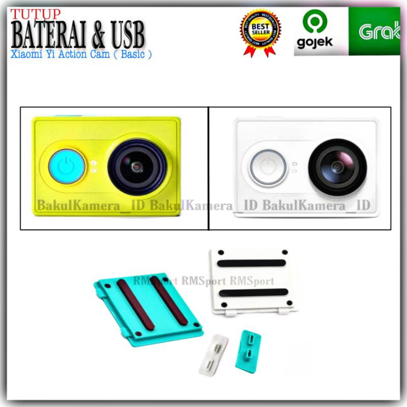 Tutup Baterai USB Port HDMI Xiaomi Yi Action Camera Basic / Xiaomi Yi International