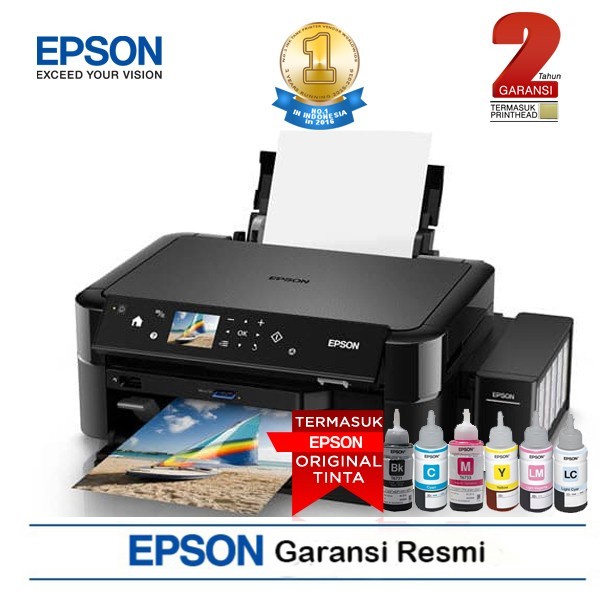 PRINTER EPSON L850 / PRINTER EPSON L 850 PRINT SCAN COPY BORDERLESS GARANSI RESMI