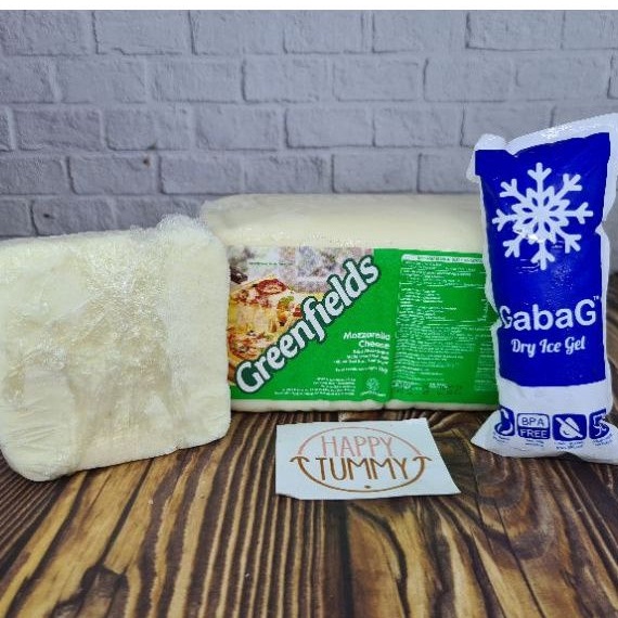 

Greenfields mozzarella repack 200gr & 500gr mozarella mozzarela mozza keju