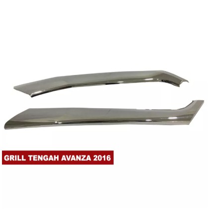 GRIL TRIM TENGAH TOYOTA AVANZA 2012-2015 CHROME 1 PCS LOWIN