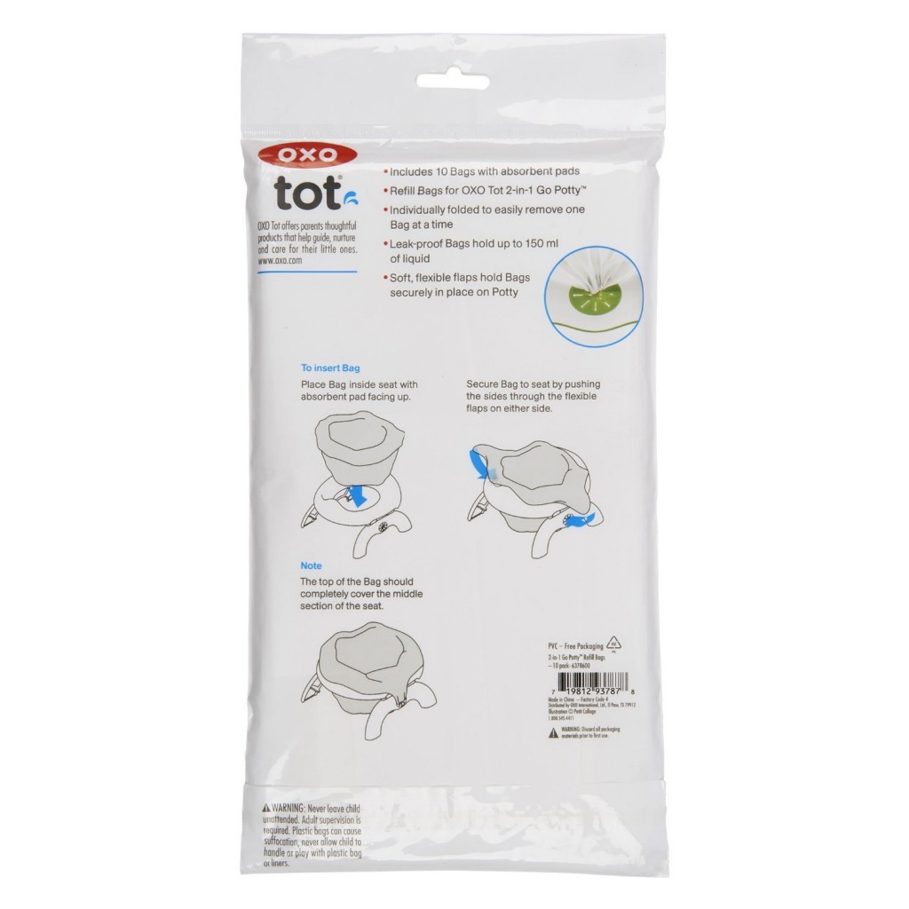 OXO Tot 2-In-1 Go Potty  Replacement Bags (10 packs)