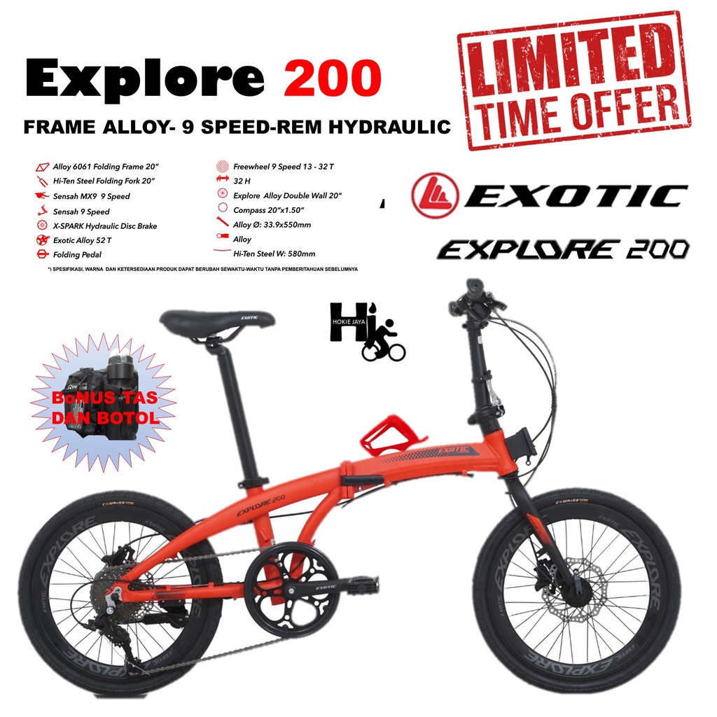 frame sepeda lipat 22 inch