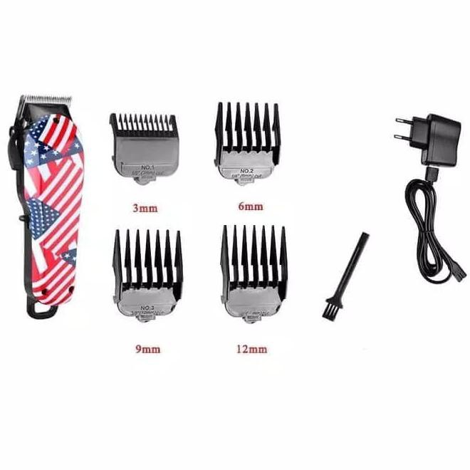 Kemei KM-830 Hair Clipper Rechargeable Cordless Alat Cukur Rambut