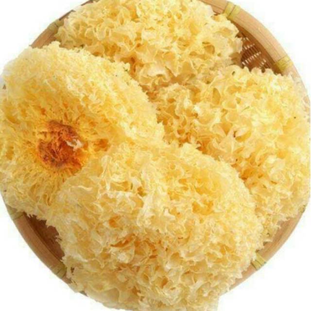 

Jamur Es Kualitas BAGUS (warna cendrung Krem atau kuning, Bukan putih) 50gr dan 100 gr