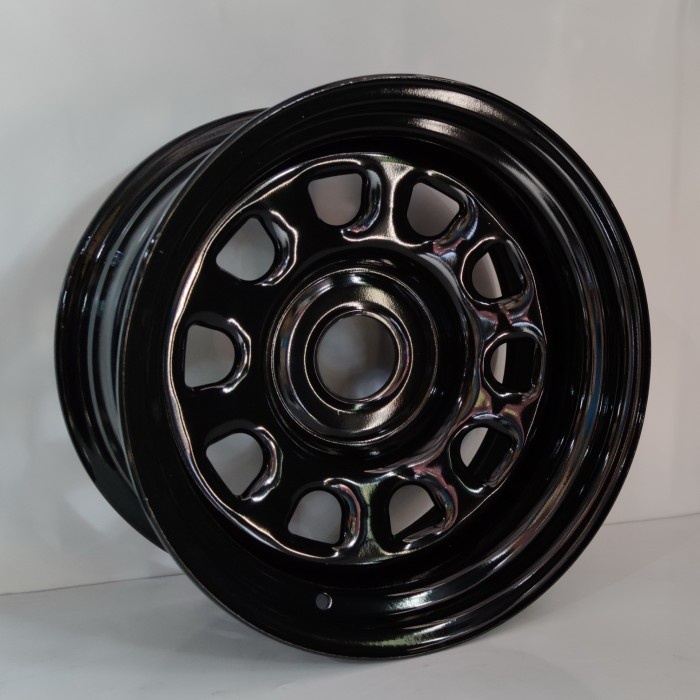 Velg Mobil Offroad Daytona 16x8.0 No pcd  Blank Glossy Black