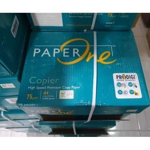 

GOSEND!! KERTAS HVS FOTOCOPY A4 BMO PAPERONE 75 GR MURAH [1 DUS 5 RIM]