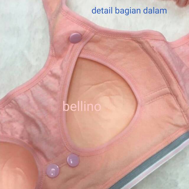 Bra Menyusui Kemben 2 Kancing Bukaan Size 36-42 By Belbra