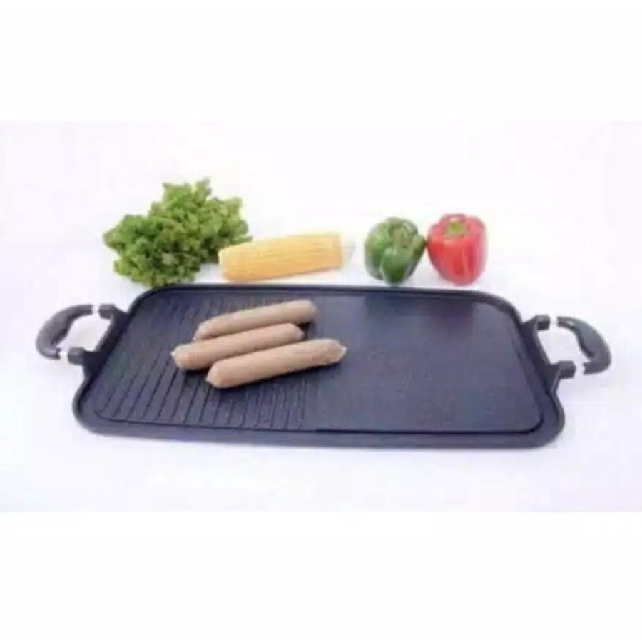 (ORI) Multi Grill Pan Alat Panggang Daging BBQ Tanpa Lengket Bahan Teflon Nupon Multifungsi