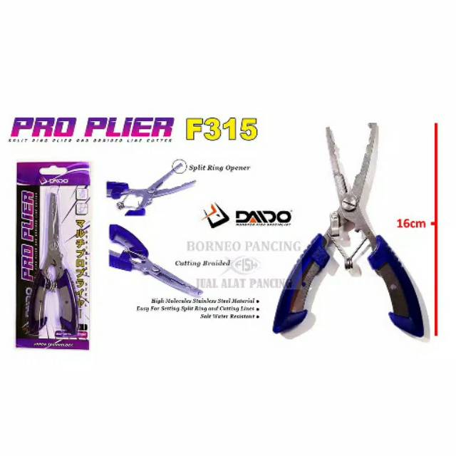 Daido Pro Plier Tang Split