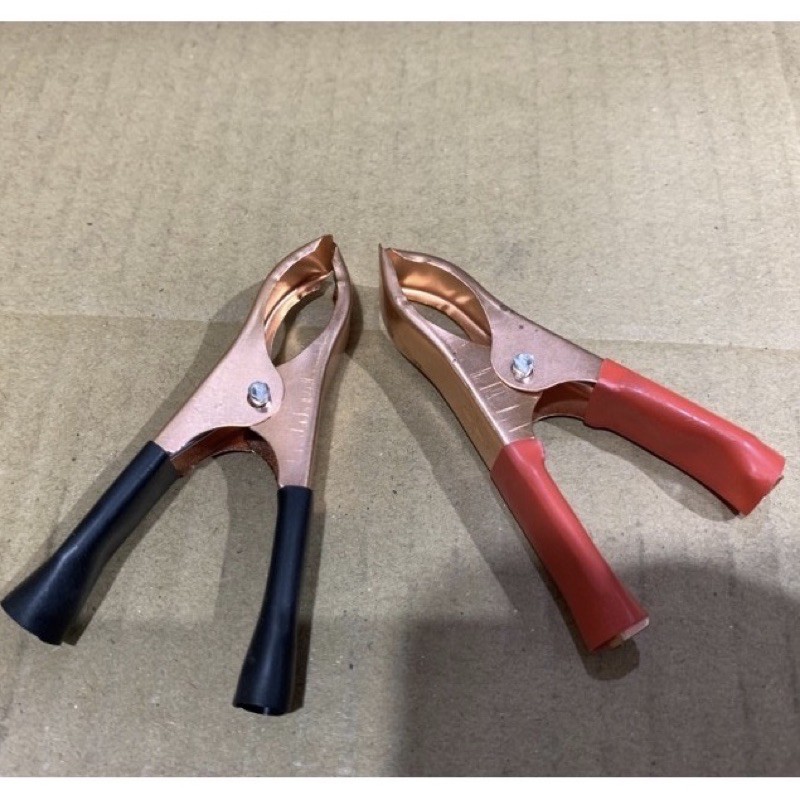 SEPASANG JEPIT AKI BUAYA SET 7cm 7 cm JEPITAN AKI MOBIL JEPIT BUAYA JEPITAN ACCU MOBIL PENJEPIT AKI