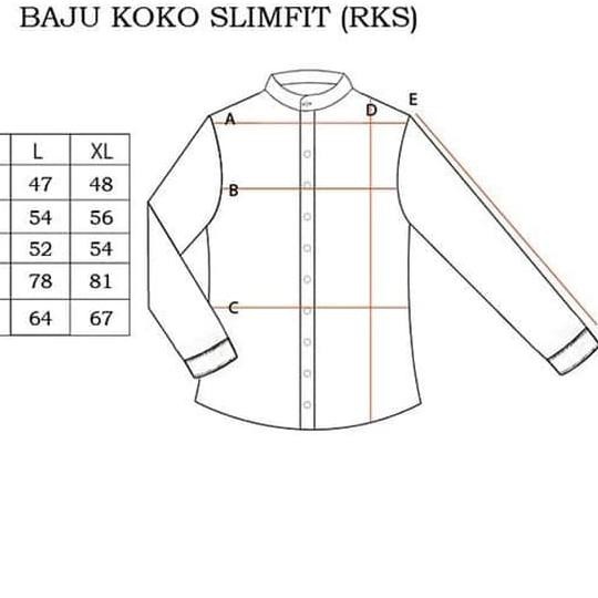 Jasko Baju Muslim Pria Kemeja Koko Lengan Panjang Oml27 Shopee Indonesia