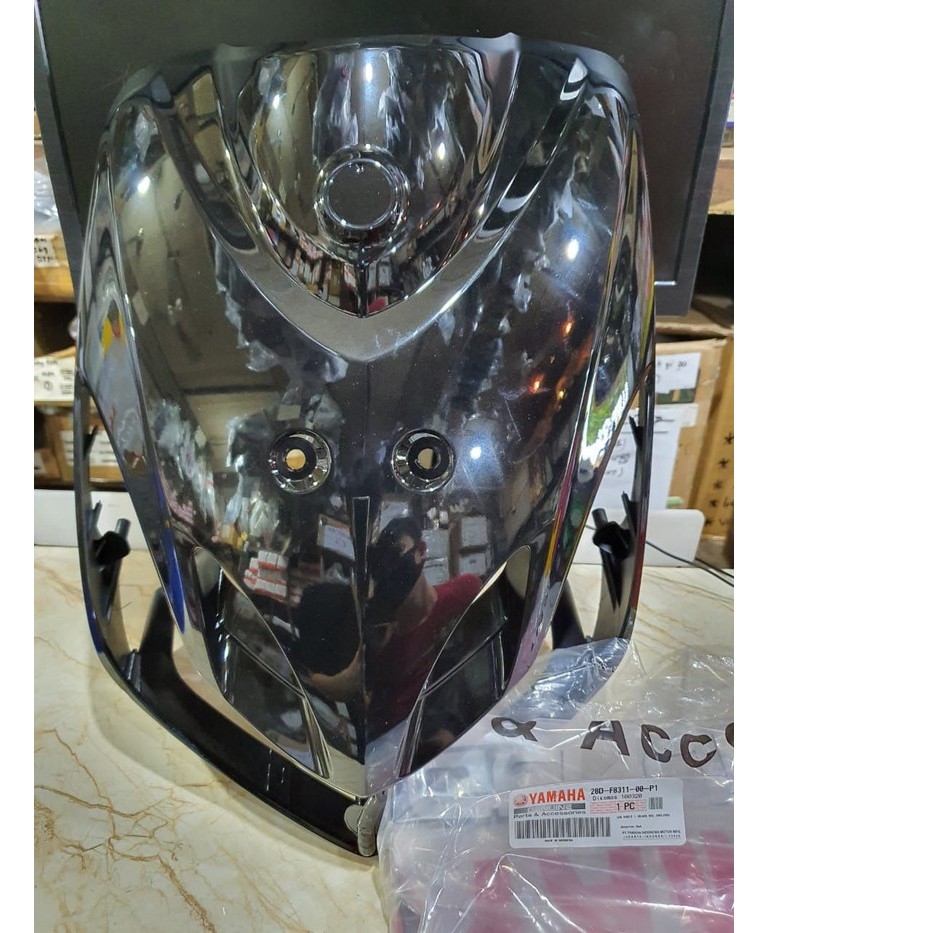 TAMENG DEPAN DPN HITAM MIO SMILE 28D ASLI ORI YAMAHA 28D-F8311-00P1
