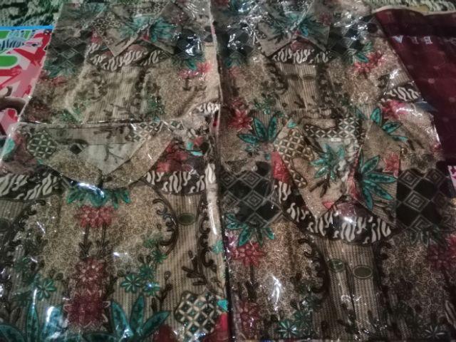 Batik Couple Keluarga Sania Ruffle Ori Ndoro Jowi Dnt
